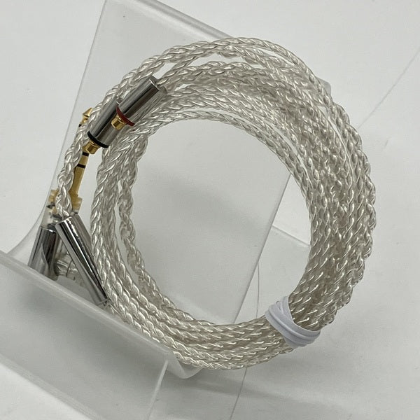 【中古】シルバーコートケーブル MMCX 1.2m 4.4mm 5極バランス 【C106 MS12EZCLEH】【秋葉原】
