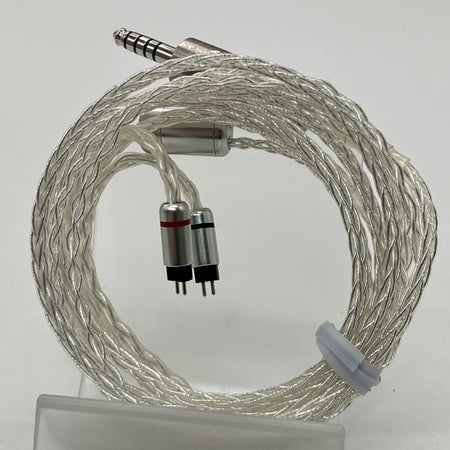 オヤイデ電気 【中古】イヤホン用リケーブル 【8本編み】4N純銀