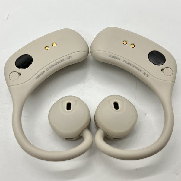 【新品未開封】MBE001CA ワイヤレスイヤホン ホワイトベージュ nwm 【中古】MBE001 ワイヤレスパーソナルイヤースピーカー