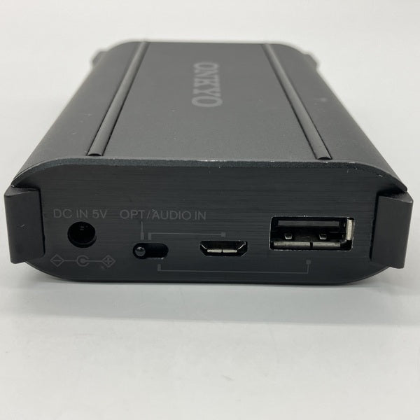 【中古品】ONKYO ポータブルヘッドホンアンプ DAC-HA200(B)(中古品) ONKYO 【中古】DAC-HA200(B)【秋葉原】 – e☆イヤホン