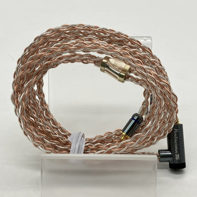 【中古】Luna plena MMCX - 3.5mm3極 Pure Silver+6N OFC hybrid cable【PRS05-35-mmA】【秋葉原】