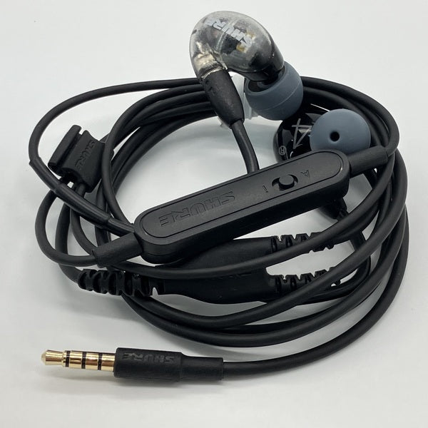 SHURE AONIC4 有線イヤホン ブラック SHURE シュア AONIC4 エオニック ブラック 有線イヤホン カナル