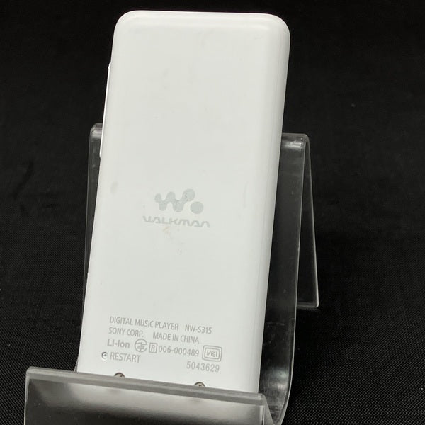 T*A様 Sonyウォ―クマンNW-S315（中古品）未開封イヤホンのおまけ付き SONY 【中古】NW-S315 WC ホワイト【名古屋】 – e☆イヤホン