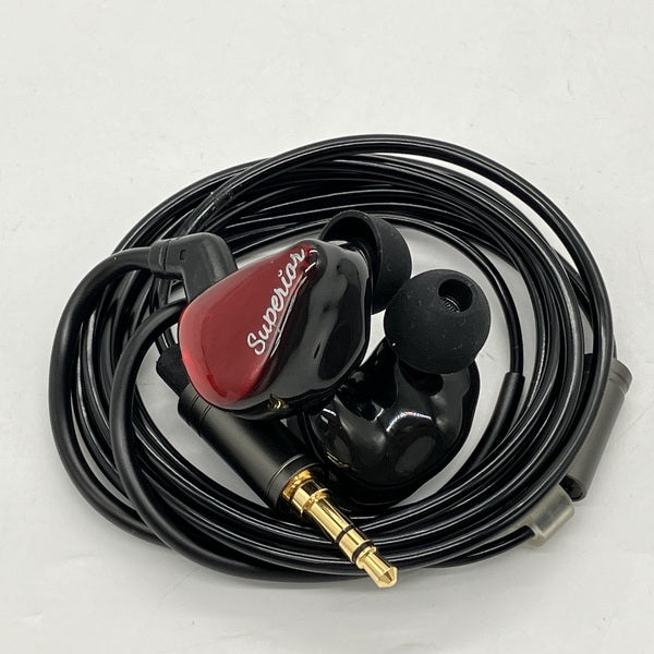 【美品】qdc SUPERIOR Red 有線イヤホン qdc SUPERIOR】レビュー！有線イヤホンの新定番！