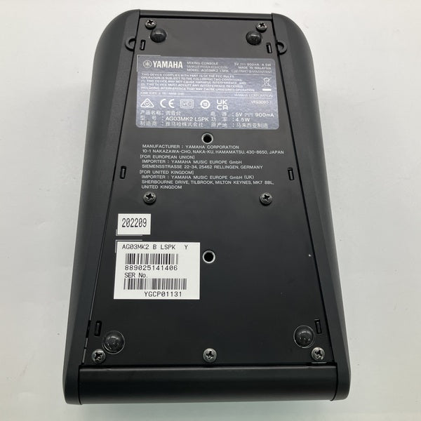【中古】AG03MK2 LSPK Live Streaming Pack Black【秋葉原】