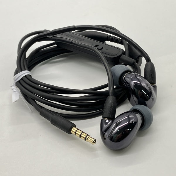 イヤホン SE846BABK+UNI-A SHURE SHURE 高遮音性イヤホン ブラック ユニバーサルケーブル付属