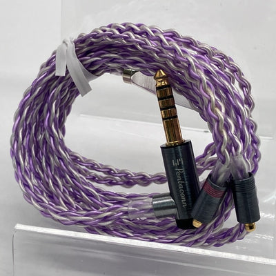 【中古】Wistaria Pentaconn ear標準 - 4.4mm5極 6N OFC + Silver coated 6N OFC cable【PRS04-44-es】【名古屋】