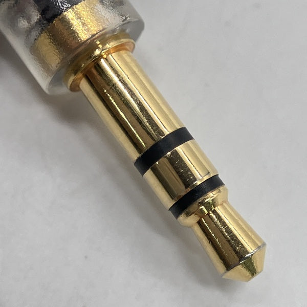 PGM 中国龍１＋２【中古】 final 【中古】シルバーコートケーブル MMCX 1.2m 3.5mm 【C106