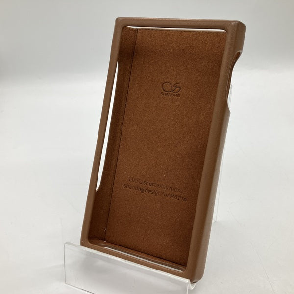 SHANLING 【中古】M6Pro専用レザーケース ブラウン【秋葉原