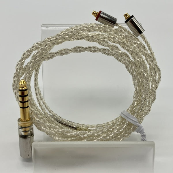 【中古】シルバーコートケーブル MMCX 1.2m 4.4mm 5極バランス 【C106 MS12EZCLEH】【日本橋】
