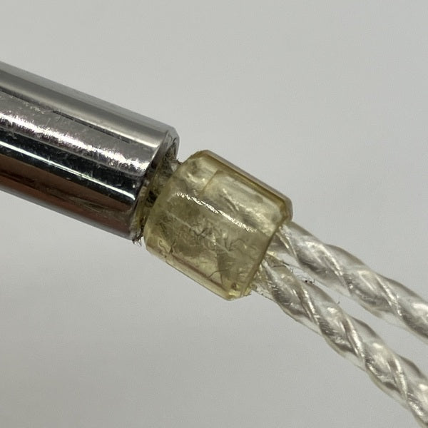フレキシア　シルバーグローブ　中古　美品か込み　6セット final 【中古】シルバーコートケーブル MMCX 1.2m 4.4mm 5極