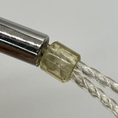 【中古】シルバーコートケーブル MMCX 1.2m 4.4mm 5極バランス 【C106 MS12EZCLEH】【日本橋】