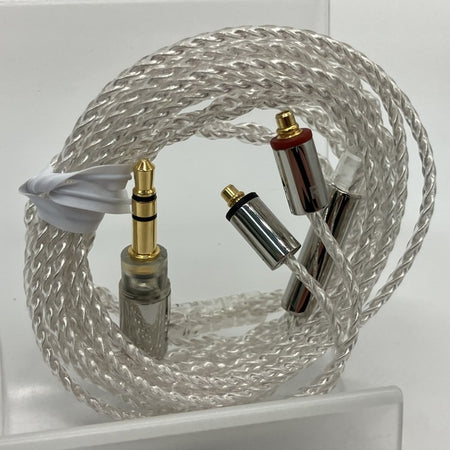 final シルバーコートケーブル 中古 ケーブル2本セット ヨドバシ.com - final ファイナル イヤホン用ソフトシルバー