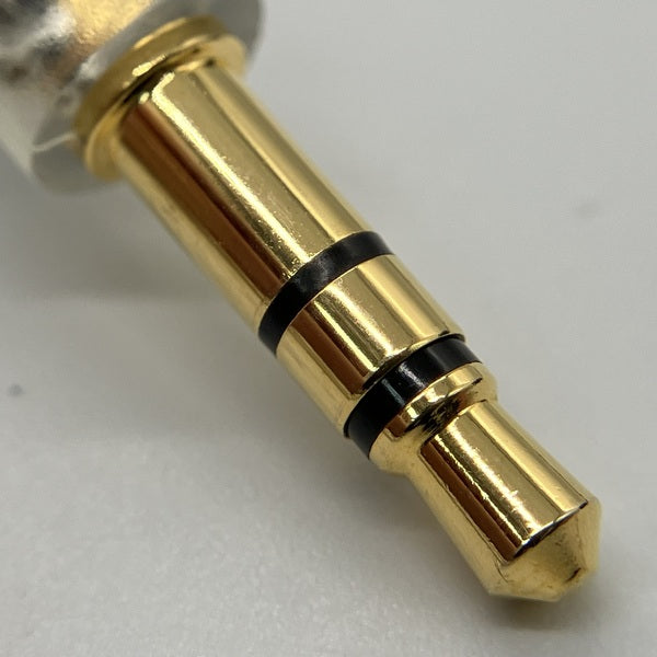 final 【中古】シルバーコートケーブル MMCX 1.2m 3.5mm 【C106