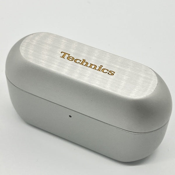 Technics EAH-AZ100 シルバー 美品 おまけ付 Technics EAH-AZ100-S 完全ワイヤレスイヤホン/Bluetooth/ノイズ