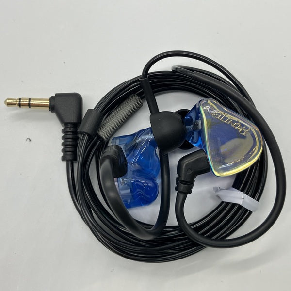 おまけ付き QDC FRONTIER イヤホン Aquamarin IEM qdc FRONTIER Aquamarine 有線 イヤホン カナル型 リケーブル