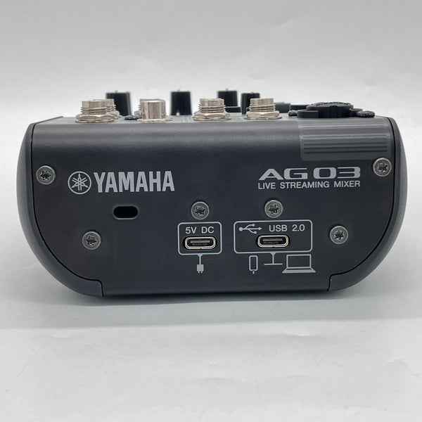 ジャンク品YAMAHA AG03MK2 本体のみ YAMAHA 【中古】AG03MK2（Black）【日本橋】 – e☆イヤホン