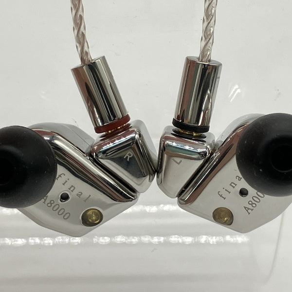中古 イヤホン Final A8000 FI-A8DSSD final 【中古】A8000 【FI-A8DSSD】【秋葉原】 – e☆イヤホン