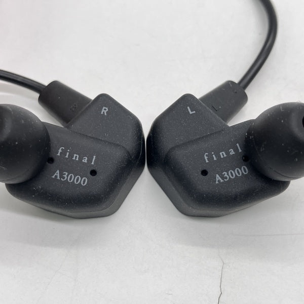 ヘッドホン final A3000 FI-A3DPLMB BLACK A3000｜final-イヤホン・ワイヤレスイヤホン・ヘッドホン｜final