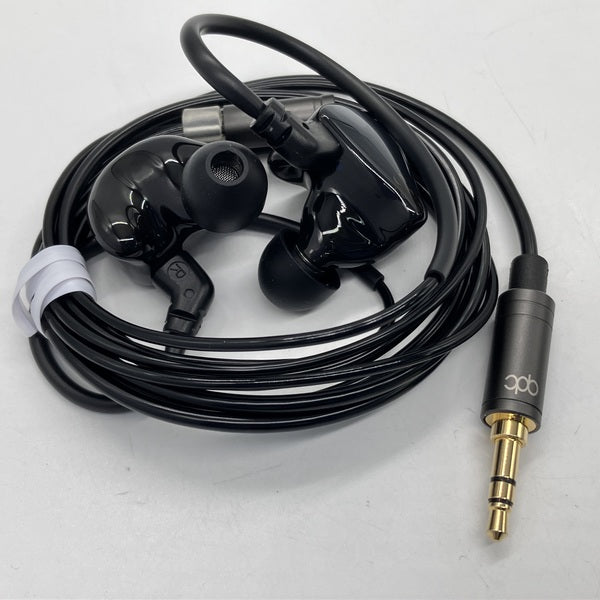 QDC Superior Piano black Spinfitイヤーピース付き QDC Superior Piano black Spinfitイヤーピース付き