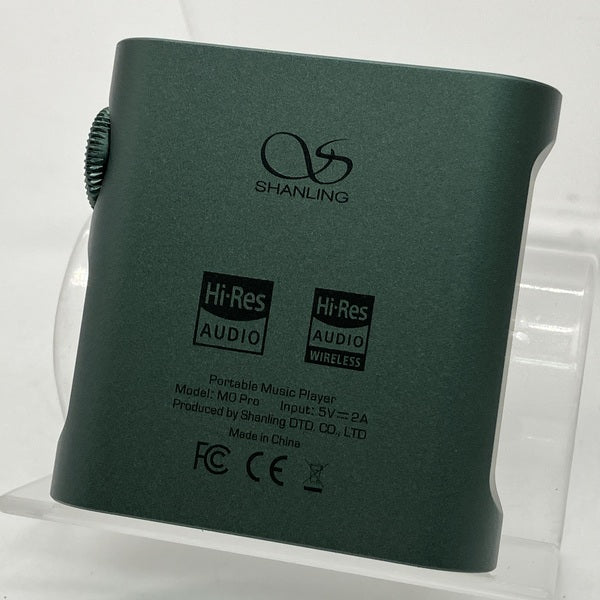未使用！付属品多数！  8/30 購入　Shanling M0PRO グリーン SHANLING Shanling デジタルオーディオプレーヤー(DAP) M0 Pro
