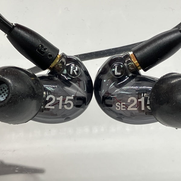 SHURE 【中古】SE215 ブラック UNIケーブル付属 【SE215-K-UNI-A