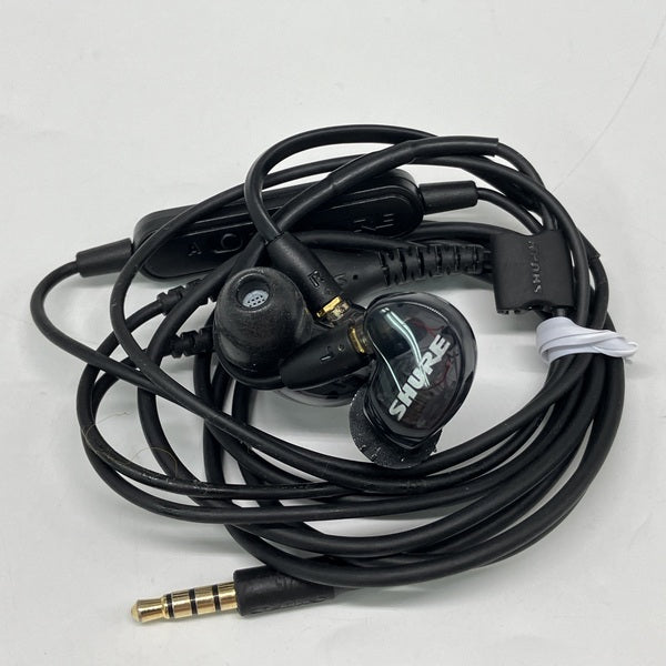 SHURE イヤホン SE215 ブラック SE215-K-UNI-A Shure SE215-K Black Sound Isolating Earphones | Pro Music