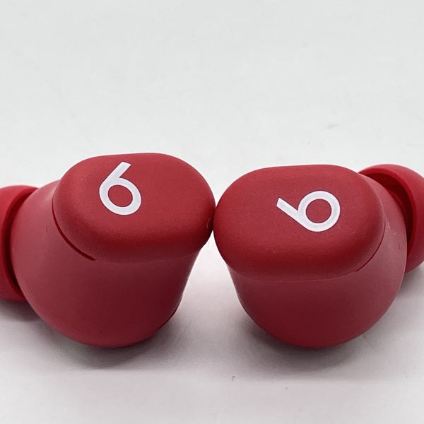 Beats Solo Buds レッド 赤 トランスペアレントレッド 中古美品 Beats by Dr. Dre 【中古】Beats Solo Buds トランスペアレント