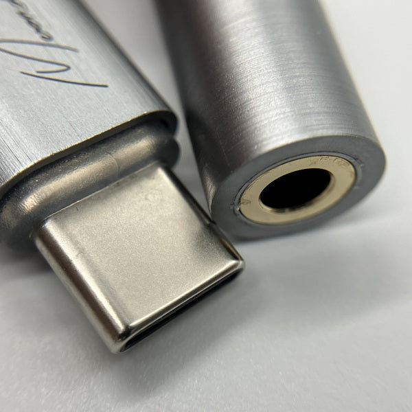 【中古】水月雨 (MOONDROP) USB Type C to 3.5mm 変換アダプター【秋葉原】