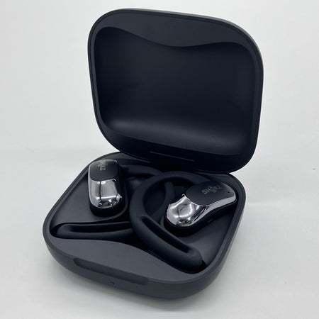 完全ワイヤレスイヤホンブラックShokzOpenfitSKZ-SP-000068 SHOKZ 完全ワイヤレスイヤホン オープンイヤー OpenFit Air