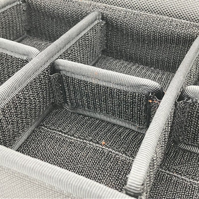 【中古】仕切りの位置が変えられるイヤフォンケース/8個用【VC874-00】【秋葉原】