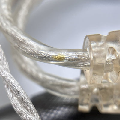 【中古】qdc 2pin Standard Cable 1.2m (クリア)【秋葉原】