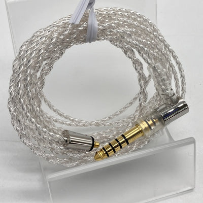 【中古】シルバーコートケーブル MMCX 1.2m 4.4mm 5極バランス 【C106 MS12EZCLEH】【日本橋】
