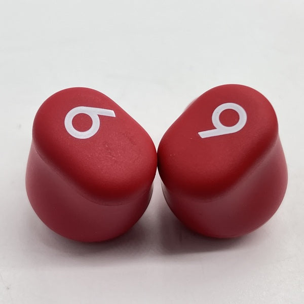 Beats Solo Buds レッド 赤 トランスペアレントレッド 中古美品 Beats by Dr. Dre 【中古】Beats Solo Buds トランスペアレント