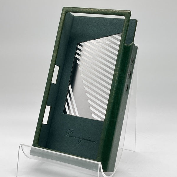 【中古】N3Ultra用純正レザーケース グリーン【日本橋】
