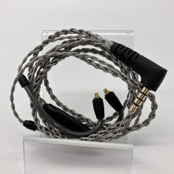 【中古】MMCX MICROPHONE CABLE 3.5MM PL IEシリーズ用 ブレードケーブル リモコン付き 3.5mm【仙台】