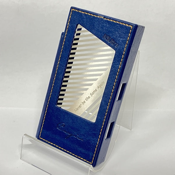 【中古】N3Ultra用純正レザーケース ブルー【秋葉原】