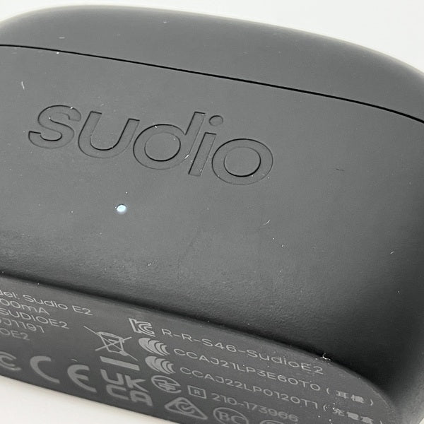 SUDIO 【中古】E2 ブラック【仙台】 – e☆イヤホン