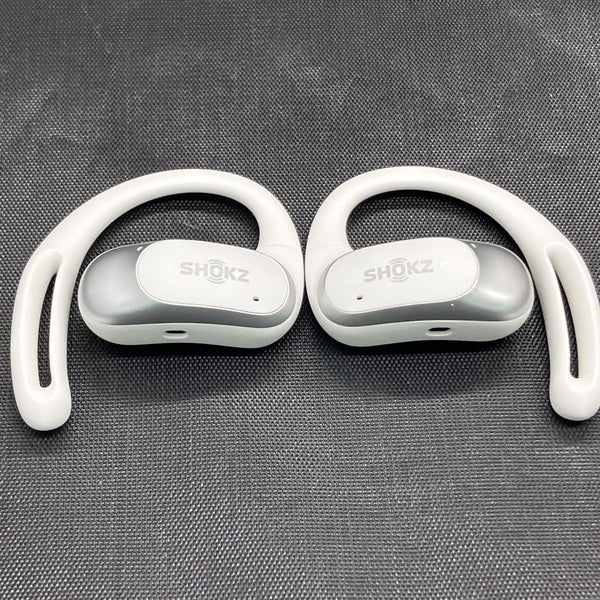 SHOKZ OPENFIT AIR ワイヤレスイヤホン ホワイト Shokz ショックス OpenFit Air オープンフィットエアー オープン