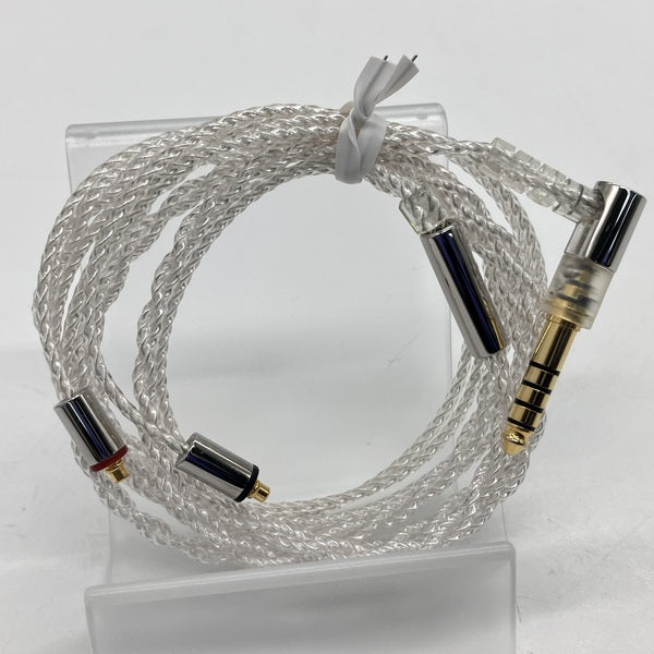 【中古】シルバーコートケーブル MMCX 1.2m 4.4mm 5極バランス 【C106 MS12EZCLEH】【秋葉原】