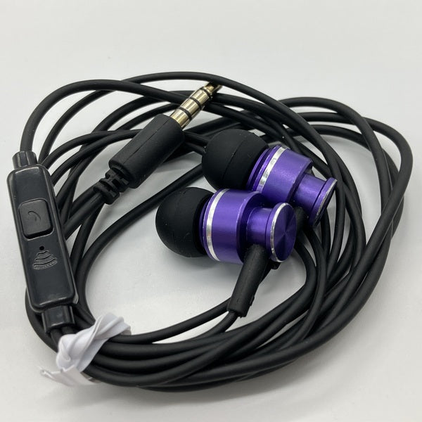 【中古】カナル型イヤホン(パープル)【秋葉原】