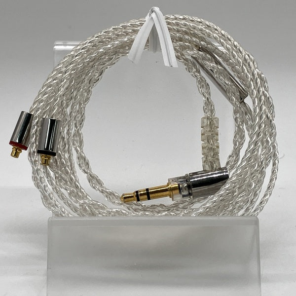 【中古】シルバーコートケーブル MMCX 1.2m 3.5mm  【C106 MS12AZCLEH】【仙台】