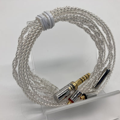【中古】シルバーコートケーブル MMCX 1.2m 4.4mm 5極バランス 【C106 MS12EZCLEH】【秋葉原】