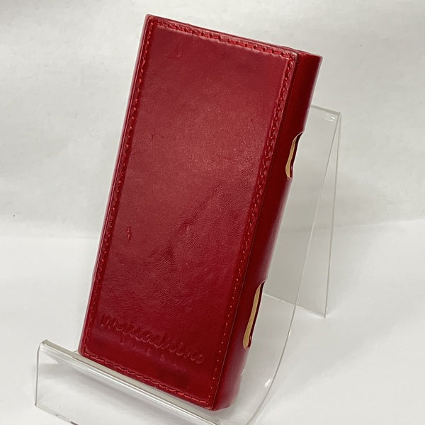 【中古】NW-ZX500シリーズ用プレミアムレザーケース ワインレッド 【CP-NWZX50LCP/WR】【秋葉原】