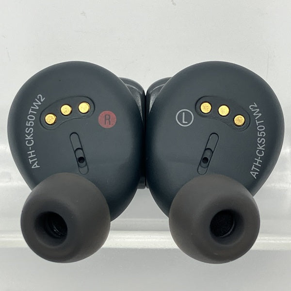 【新品・未開封】audio-technica ATH-CKS50TW2 ブラック ATH-CKS50TW2｜イヤホン：完全ワイヤレス SOLID BASS｜株式会社