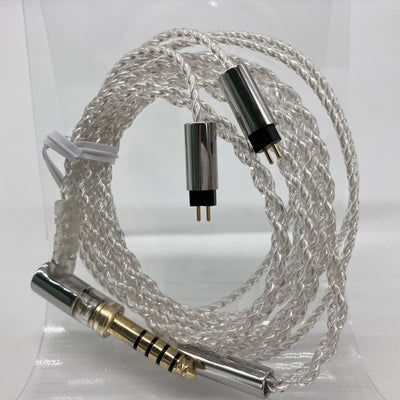 【中古】シルバーコートケーブル 2Pin 1.2m 4.4mm 5極バランス 【C106 2P12EZCLEH】【日本橋】