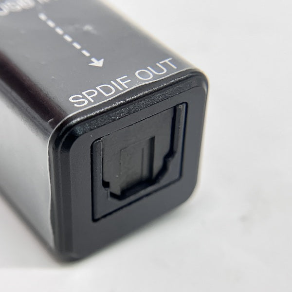【中古】Cubilux USB C   SPDIF(TOSLINK) 光オーディオ変換アダプタ【日本橋】