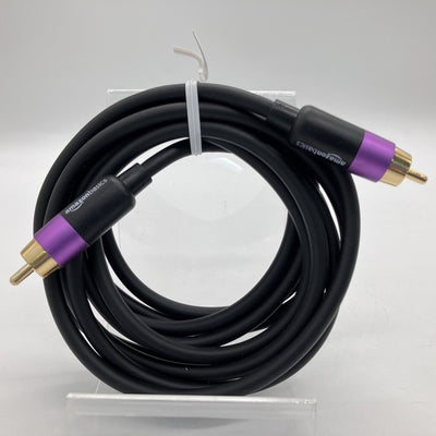 【中古】Amazonベーシック RCA スピーカーケーブル サブウーファーケーブル (2.4m)【秋葉原】