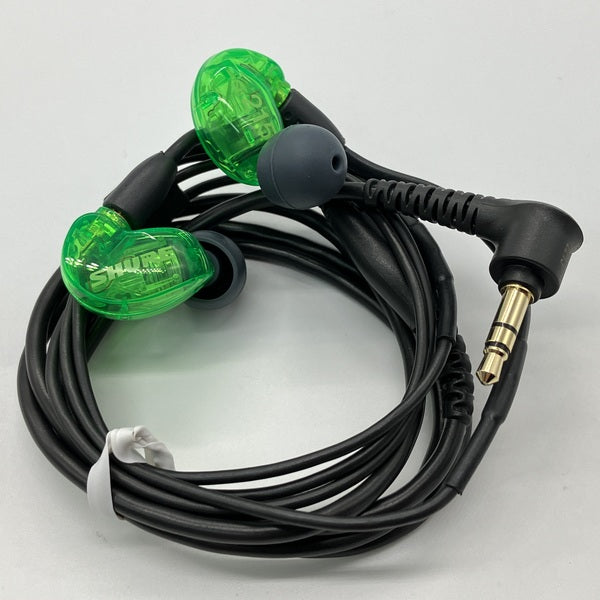 SHURE SE215SPE-GN-A グリーン SPECIAL EDITION Shure「SE215 Special Edition」に新色グリーン - AV Watch
