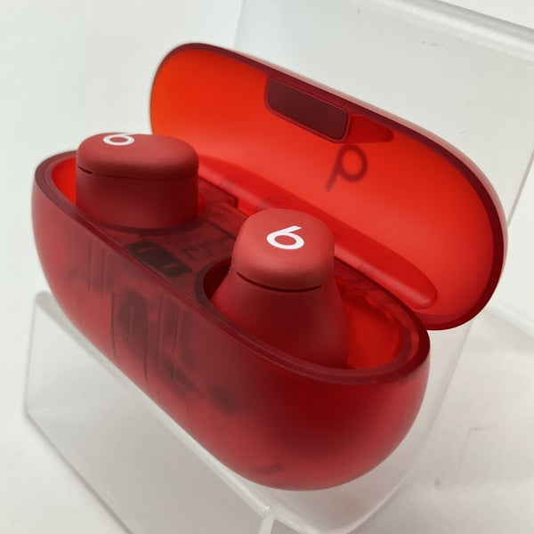 【中古】Beats Solo Buds トランスペアレントレッド【秋葉原】